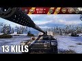 ВАФЛЯ ТАЩИТ БОЙ 13 ФРАГОВ!!! 🌟🌟🌟 Waffenträger auf Pz. IV World of Tanks лучший бой.