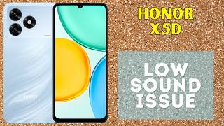 Honor X5D Low Sound Issue | Full Audio Settings & Fix Guide