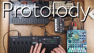 Protolody - Song-A-Day 2024 - Smpltrek Liven Mega Elz1 Play Volca Keys Nts1