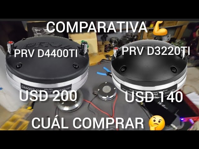 PRV Audio D3220Ti Titanium Compression Driver - 110 Ecuador