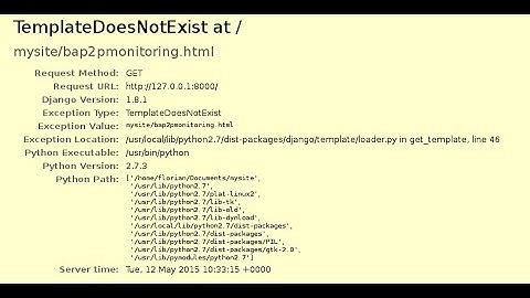 How to fix Django TemplateDoesNotExists/ | How to solve