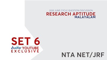 Previous Year Questions Of UGC NTA NET June 2020 Examination | Research Aptitude  | Paper 1 | SET 6
