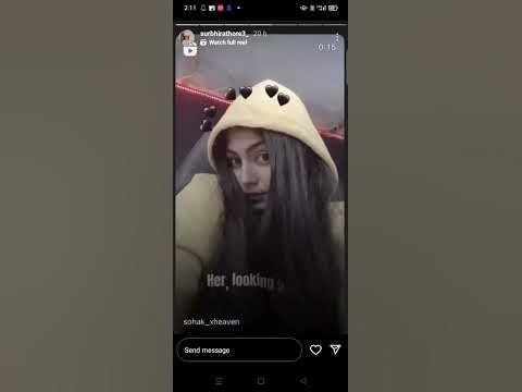 Surbhi rathore Instagram story - YouTube