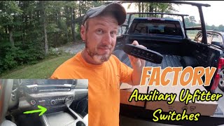 Factory Auxiliary Upfitter Switch Install | 2024 Chevrolet Silverado 2500HD LTZ