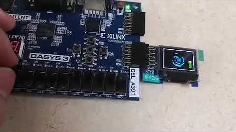 rotating things fpga oled