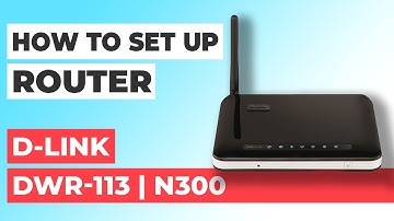 ✅ How to Set Up D-Link DWR-113 WiFi Router | How to Setup D-LINK N300 DWR-113