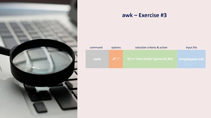 Processing Column Wise Data Using 'awk' Command