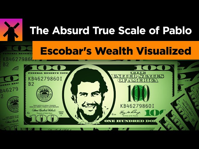 The Absurd True Scale of Pablo Escobar's Wealth Visualized class=