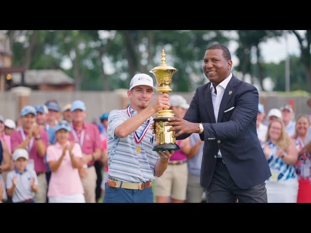 If you didn't see, Sam Bennett just won the 122nd U.S. Amateur