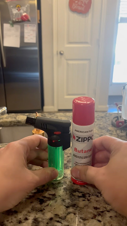 How To Refill Butane Lighter