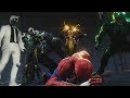 Spiderman ps4  the six assemble rhinomr negativevultureelectroscorpiondr oc 1080p