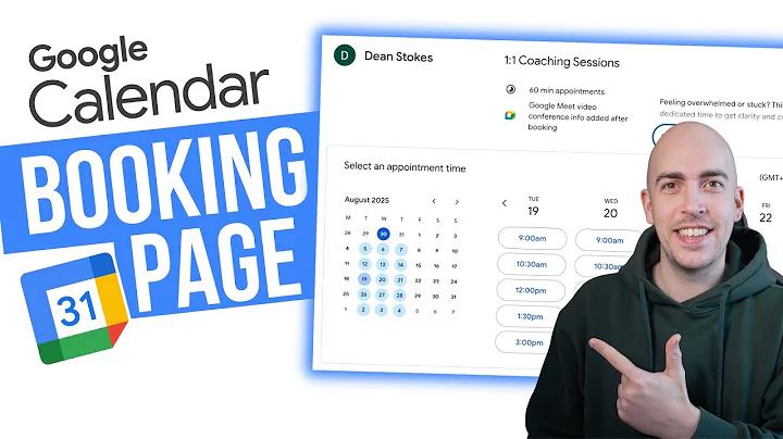 How To Create Booking Pages in Google Calendar (Calendly Alternative)