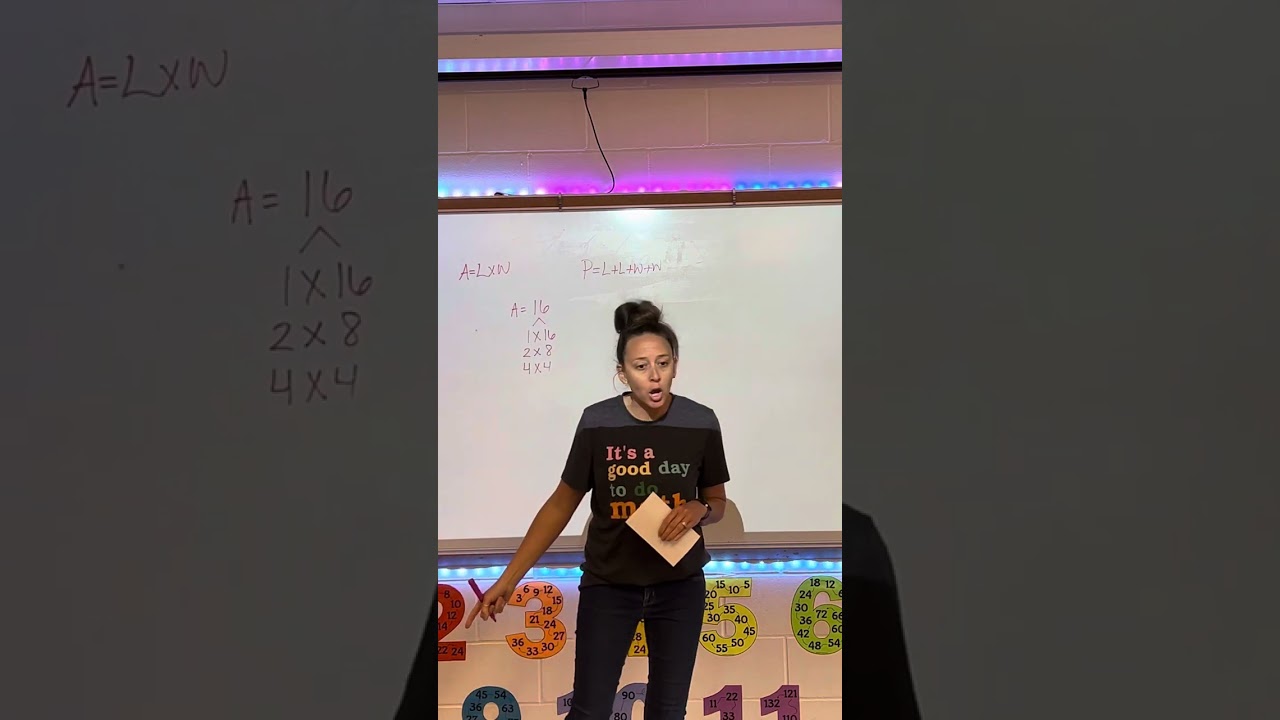 Same Area, different perimeter 