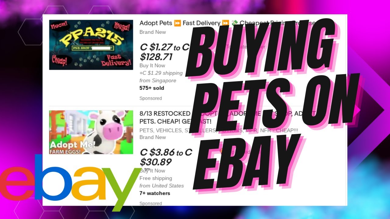 Buying Adopt Me Pets From ! - IS IT A SCAM! 