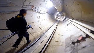 sneaking into elon musk's hyperloop tunnel