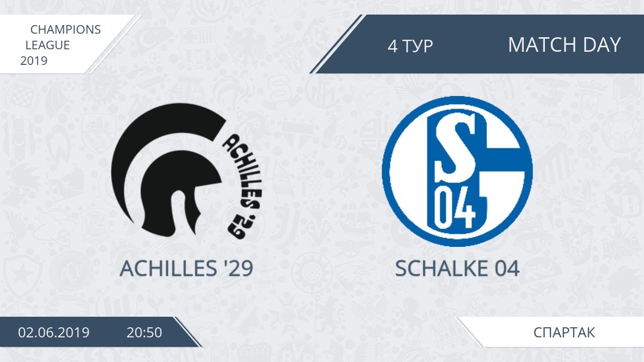 AFL19. Champions League. Day 4. Achilles '29 - Schalke 04. camera iphone 8 plus apk