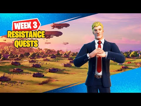 Fortnite All Week 3 Resistance Quests Guide - Chapter 3 Season 2