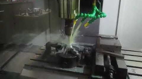 VMC850L with GSK 218 CNC making internal deep thread