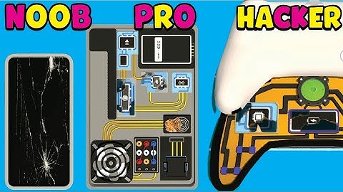 NOOB vs PRO vs HACKER in Repair Master 3D