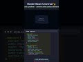Border Beam Universal — Rotating Light Border Effect ✨ #css #tutorial #shorts #coding