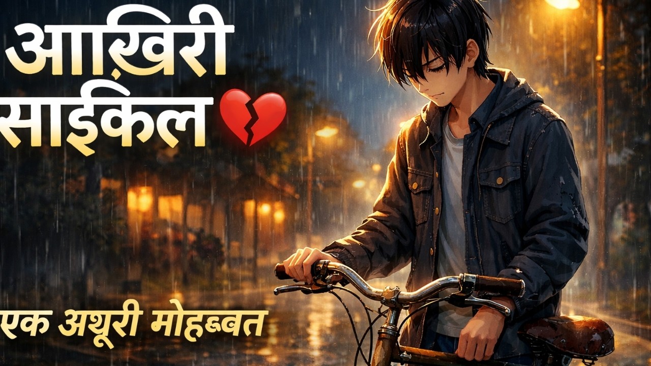 आख़िरी साइकिल 💔 | Ek Adhuri Mohabbat | Full Sad Romantic Song 2026 | Rain Love Story