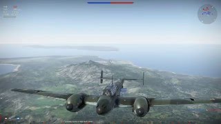 War Thander, игра на Bf.110C-4 и Do.17Z-7! 8 фрагов!