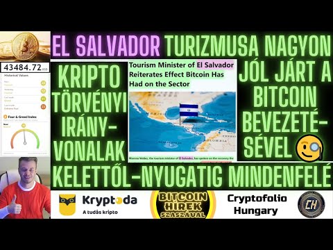 Bitcoin Hírek (584) - El Salvador turizmusa nagyon jól járt a Bitcoin bevezetésével 