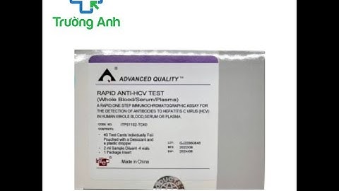 Xét nghiệm hcv ab test nhanh là gì năm 2024