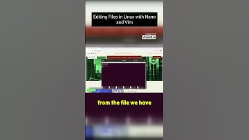 Editing files in nano editor: #linuxcommands  #linuxtutorials  #trending #subscribe