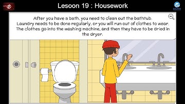 English Listening for Beginners: Lesson 19 - Housework