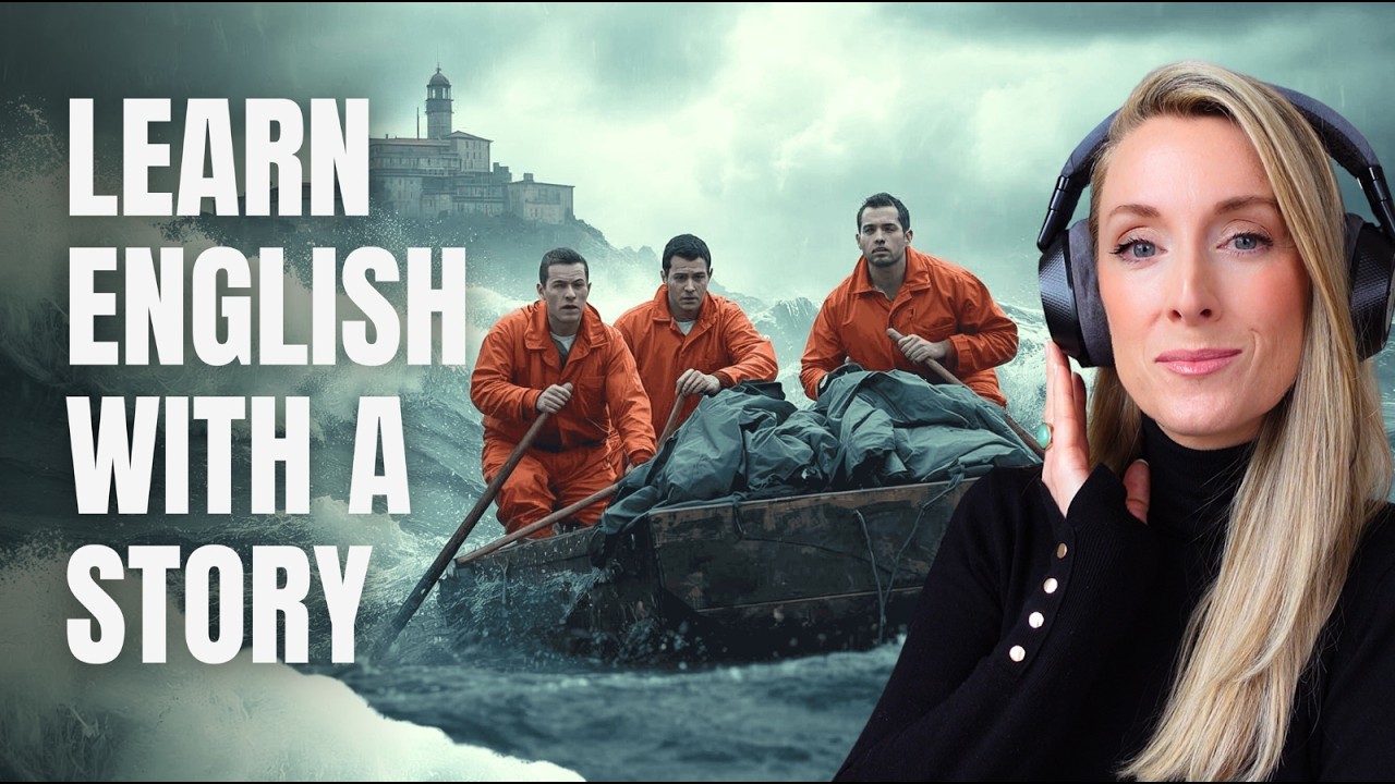 Learn English with a Story: The Alcatraz Escape That Shocked the World 😲(True Listening Practice)