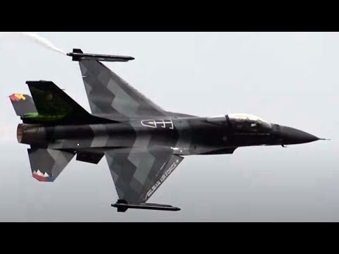 4K??? F-16 "Dream Viper" Solo Display Team Belgian Air Force @ NATO Days 2022