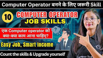 10 Computer Operator Skills You Need to Learn in 2025 | Learn for Government & Private Jobs | CTA