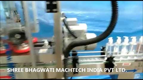 Trigger Cap Sealing Machine, cosmetic spraying Bottle Capping machine, linear Screw Capping machine