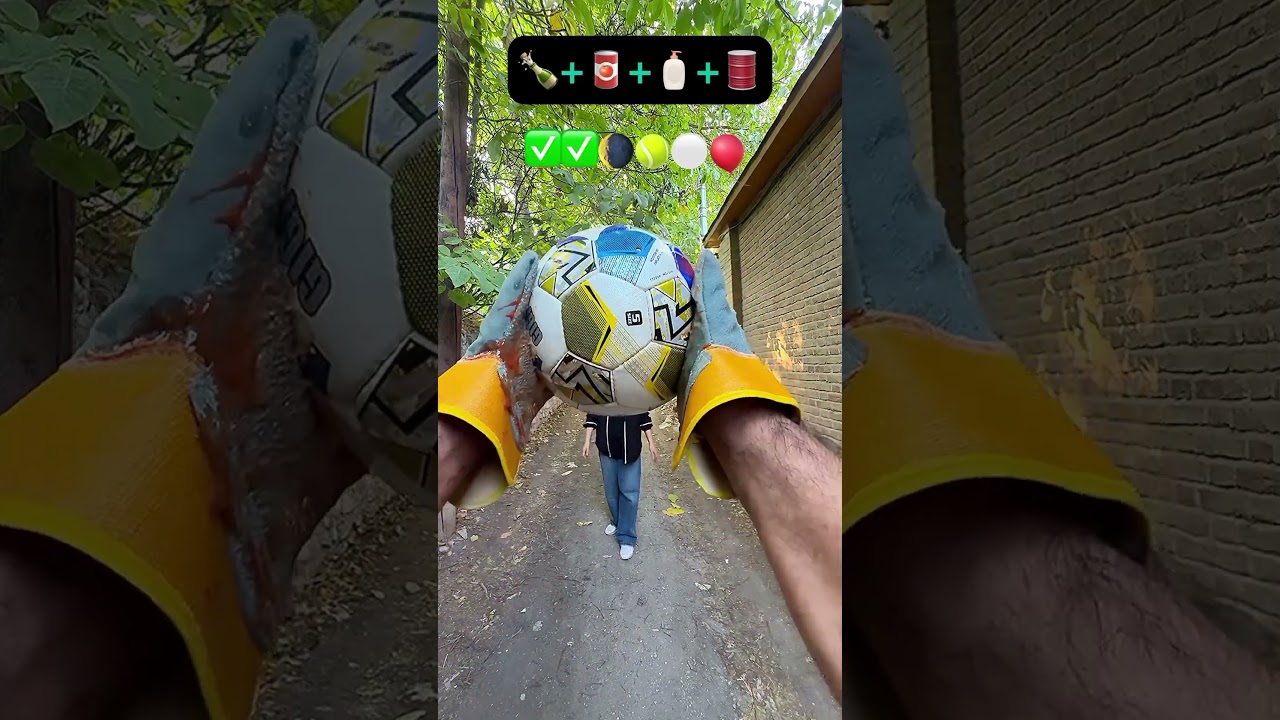 OMG😱 FANTASTIC ASMR CATCHING BALLS AND BALLOONS WITH GLOVES🧤⚽️🏀🎈