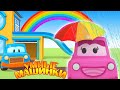 Цвета радуги - Умные Машинки - Развивающие мультики для детей