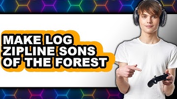 How to Make Log Zipline Sons of the Forest - Easy Guide