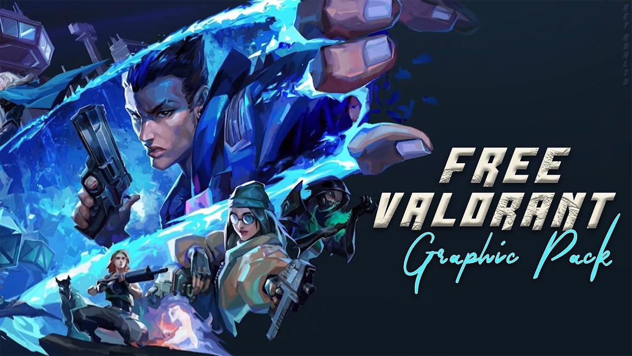 Valorant GFX Pack THUMBNAIL Free Download PSD/Folder for both Pc