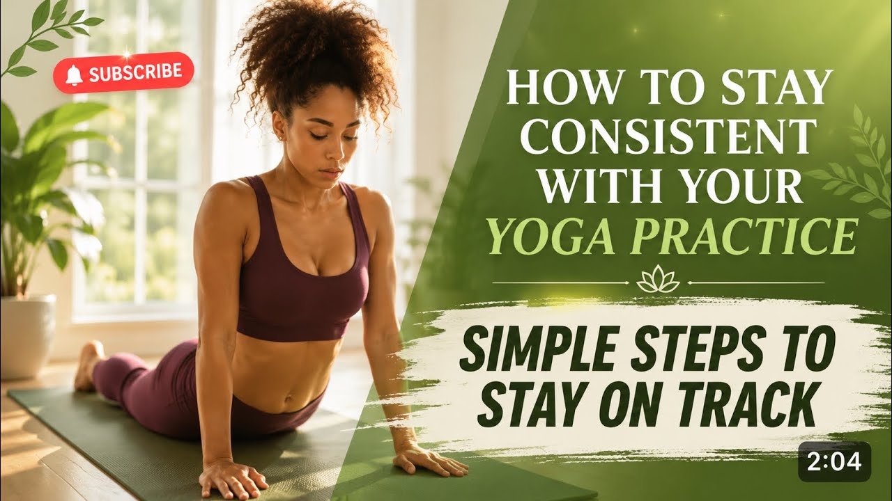 Consistent Daily Practice 🧘♀️ How to Stay Consistent with Your Yoga Practice | Tips for ...
