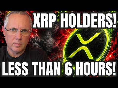 XRP HOLDERS BEWARE! WE ARE 6 HOURS AWAY FROM A DEADLINE!