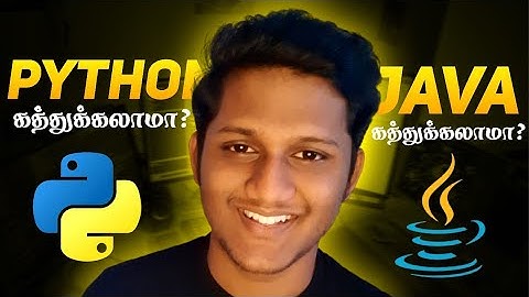 Which Programming Language should I learn first🤔 - PYTHON🐍 or JAVA☕️?? | Madras Tamizhan