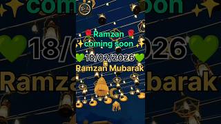 Ramzan Coming Soon Status Ramadan Mubarak 2026 Ramzan Naat Ramzan Status