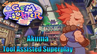 [TAS] - Super Gem Fighter Mini Mix (Arcade) - Akuma - Full Perfect