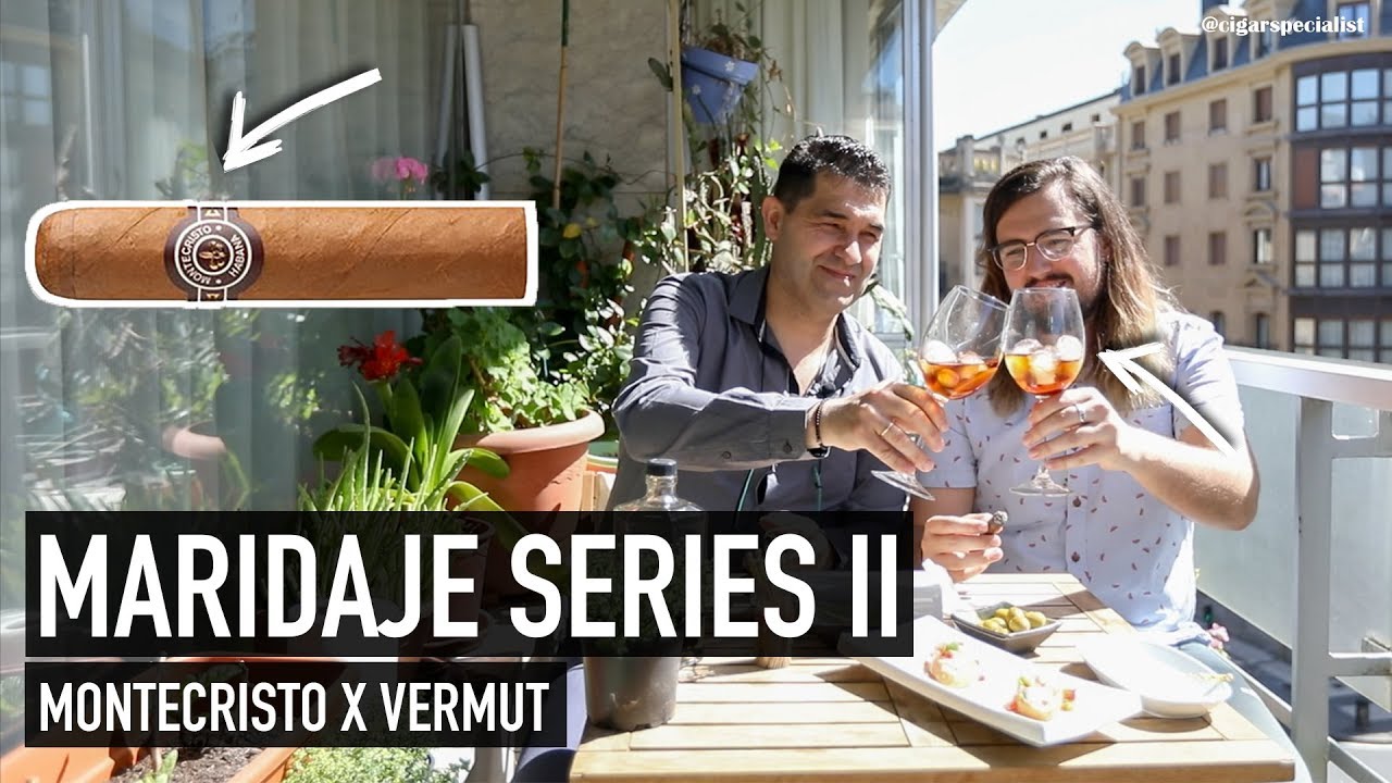 🍹 MARIDAJE SERIES 2 || Montecristo X Vermut || Cigar Specialist