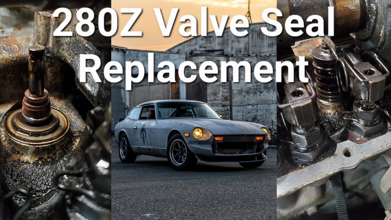 Doing Valve Seals On My 280Z YouTube