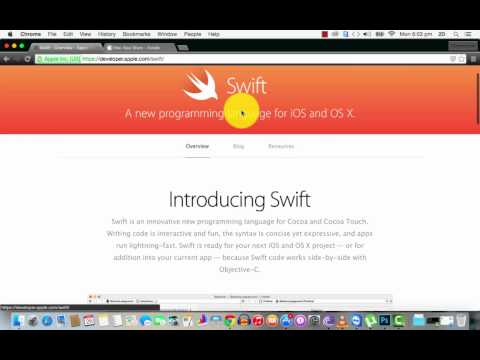 Part 1 - How to make IOS 8 Apps with Swift & Xcode 6
