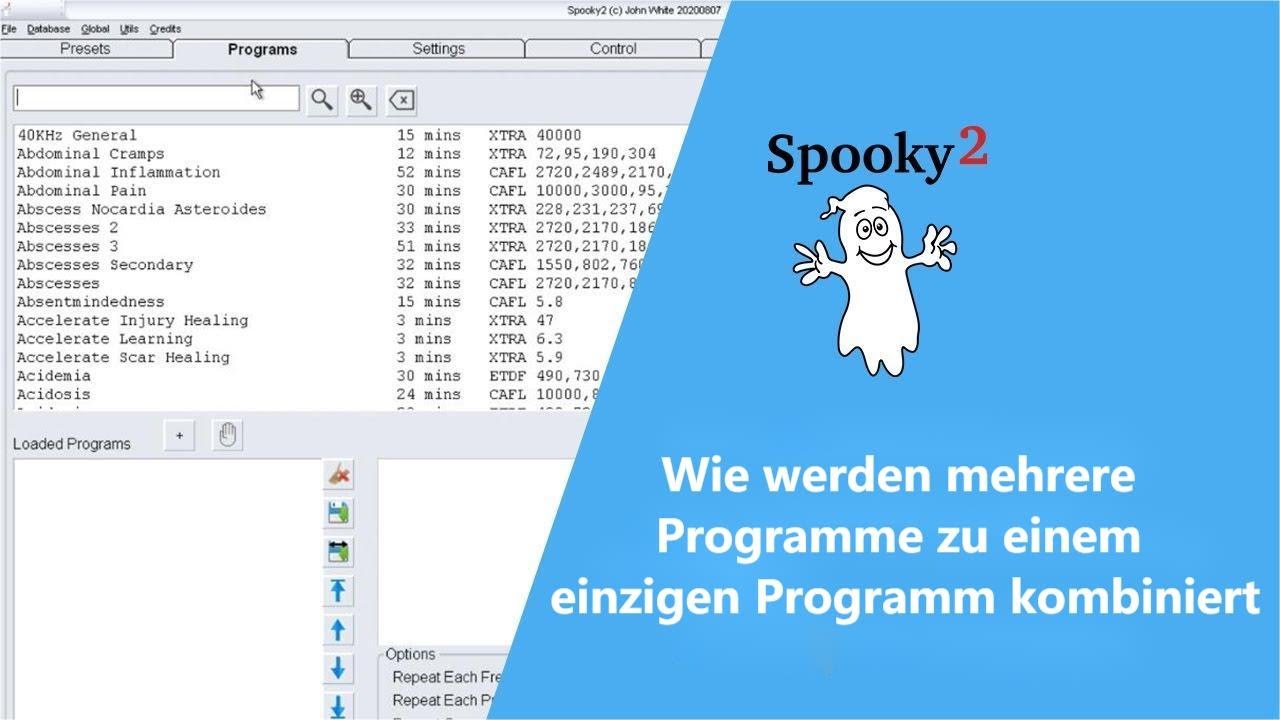 Wie werden mehrere Programme zu einem einzigen Programm kombiniert ...
