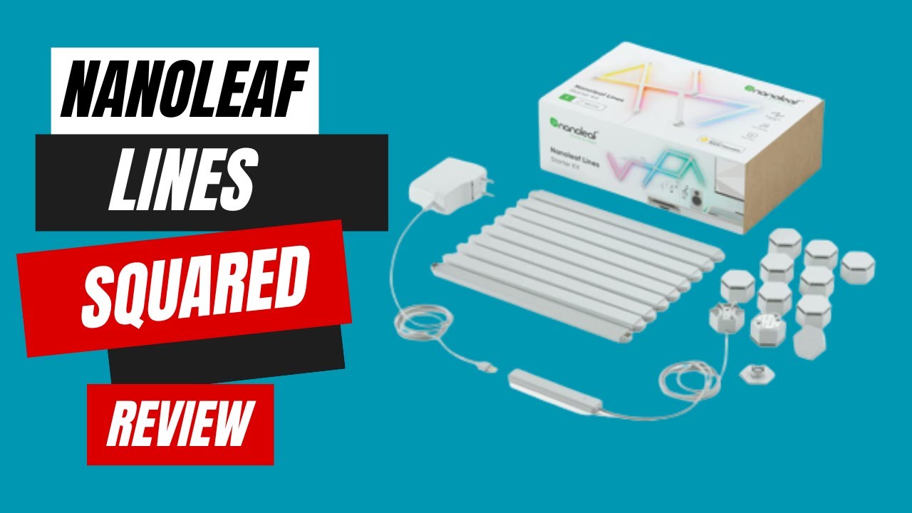 Nanoleaf Lines Squared: Redefining Smart Lighting Brilliance! In-Depth ...