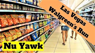 🟡 Las Vegas | Walgreen's Run. Come With Me As I Stock Up On Snacks & Drinks For The Hotel & Casino!