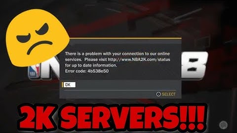 NBA 2K18 SERVERS NOT WORKING AFTER NEW UPDATE (1.05)